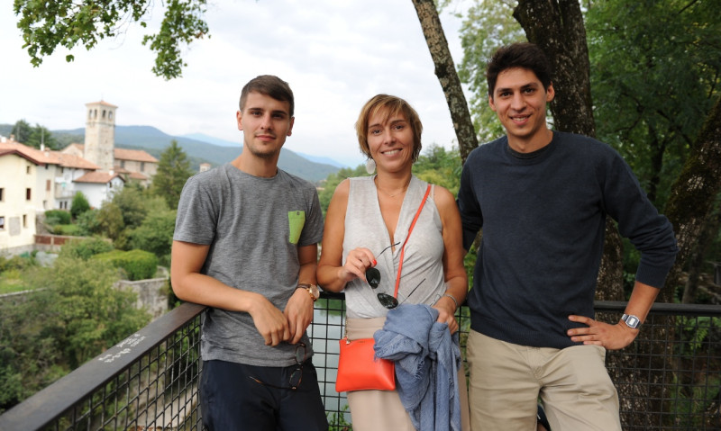 Albert v italských vinicích