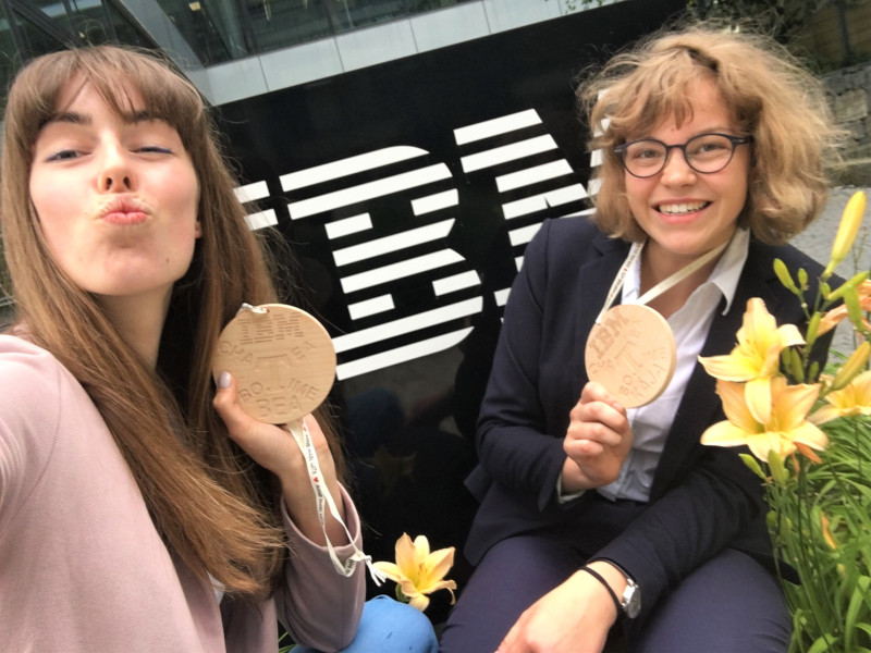 Koučování robota v IBM